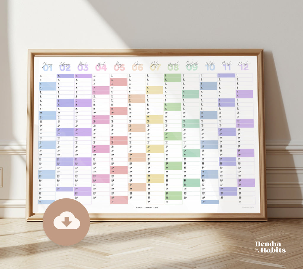 2026 universal wall planner.