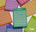 Monthly A3 Australian wall planner.