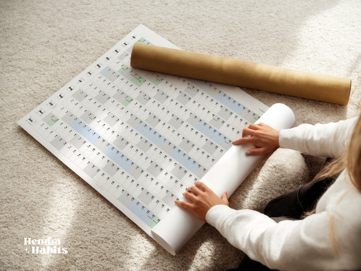 Tasmania wall planner 2026