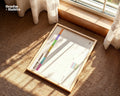 Framed weekly planner A4
